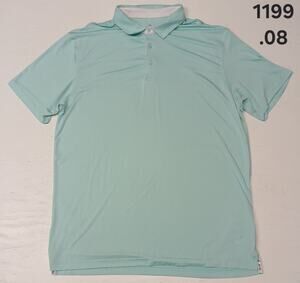 HEAD Golf (2XL) Light Turquoise Short Sleeve Polo Shirt